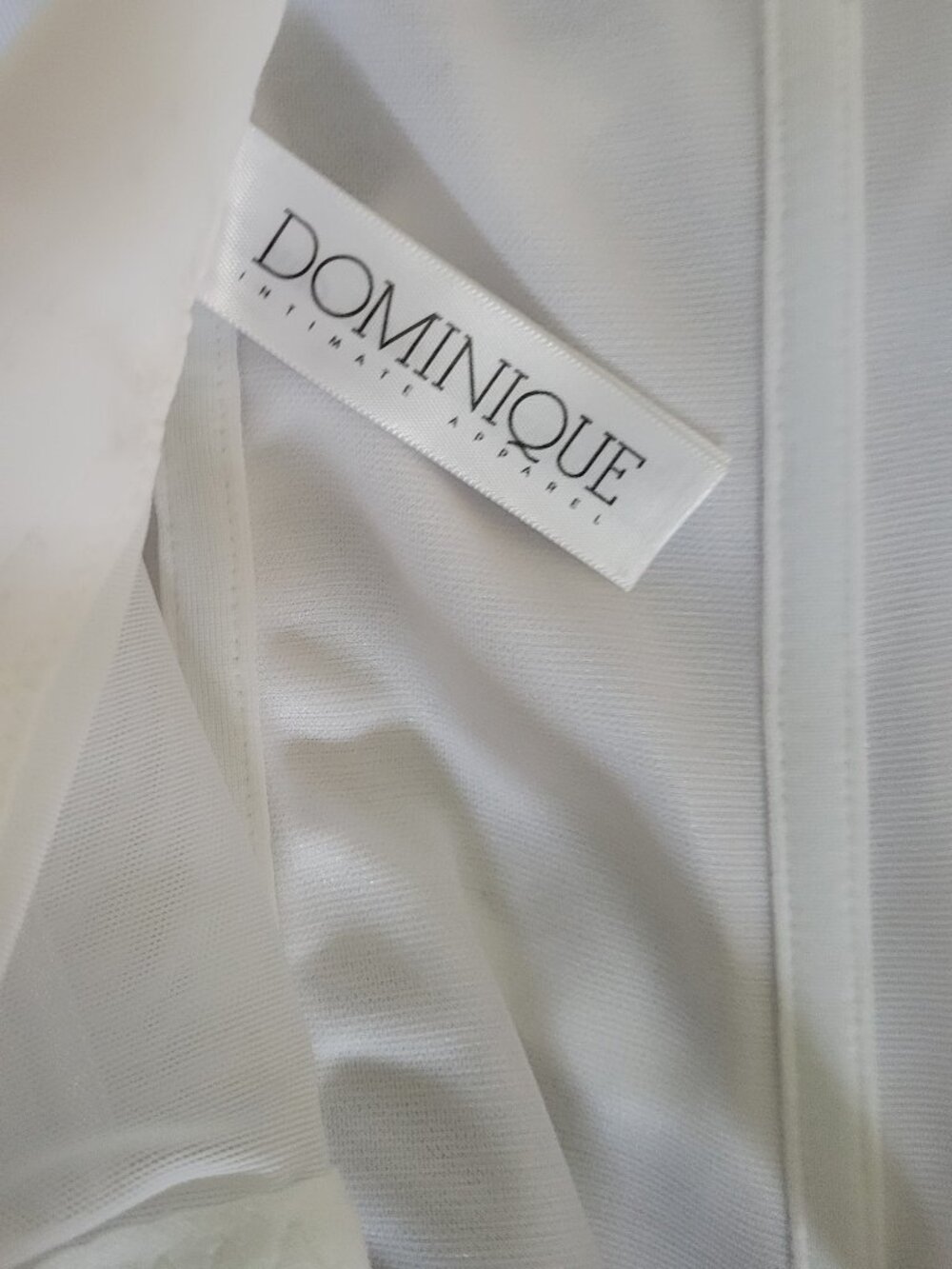 Dominique Intimate Apparel White Strapless Bustier or Corset NWOT Size 44C - Picture 5 of 6